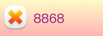 8868 logo